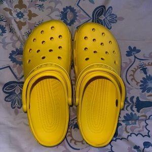 Yellow CROC Clogs
